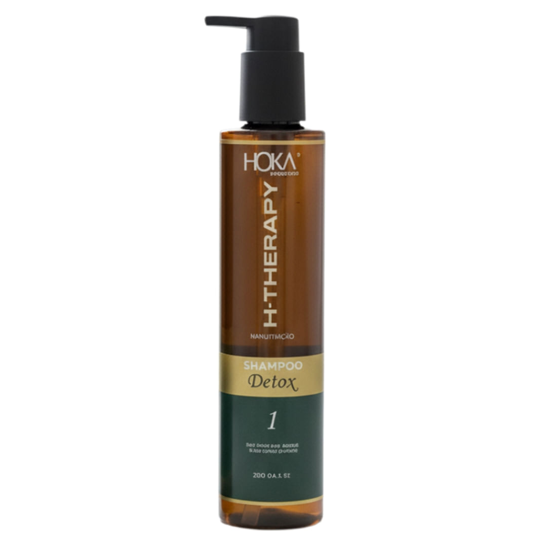 Kit Revitalizante Detox H-Therapy Home + Tônico Capilar Hoka
