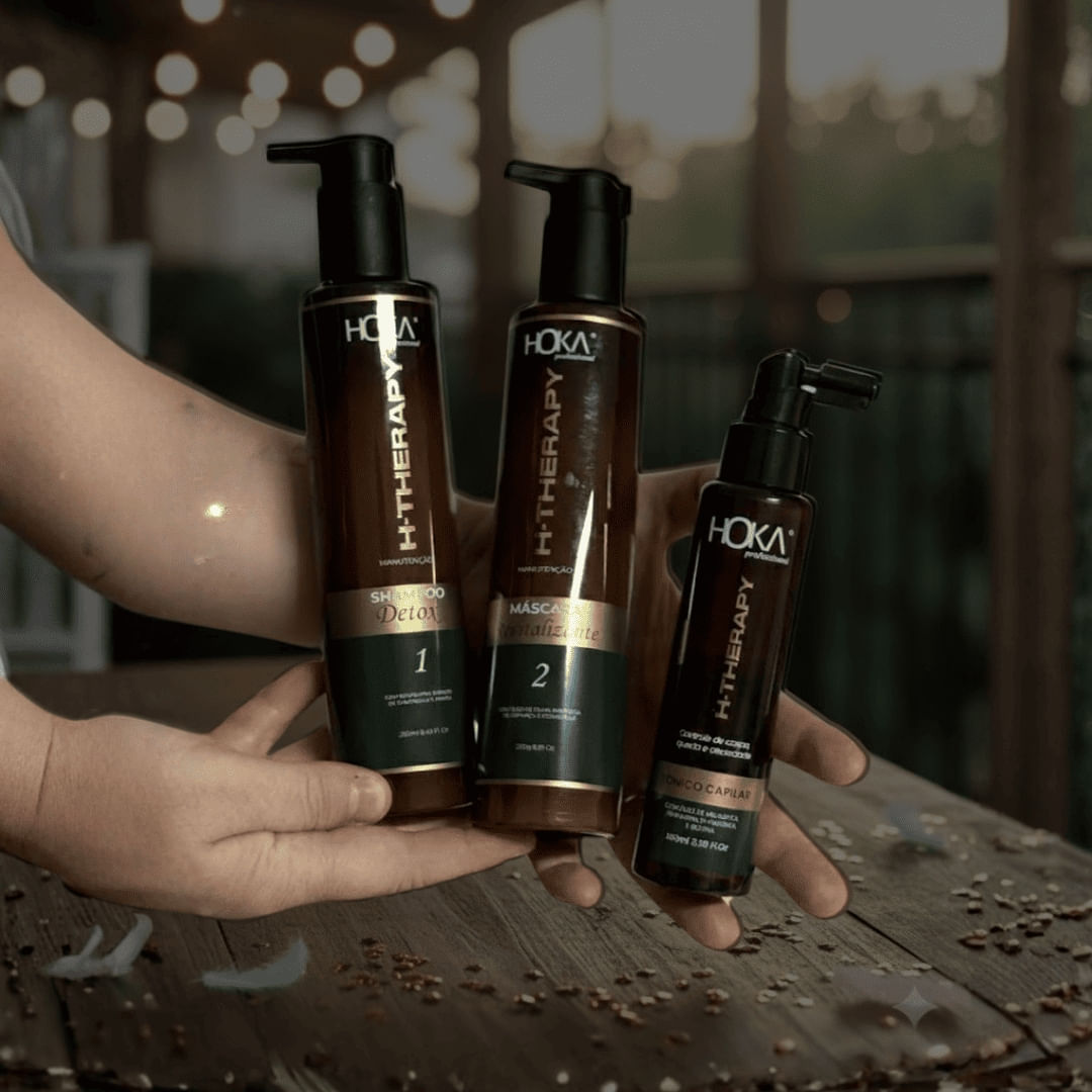ifsoon AHAV スキンケア4点セット Kit Revitalizante Detox H-Therapy Home + Tônico Capilar Hoka