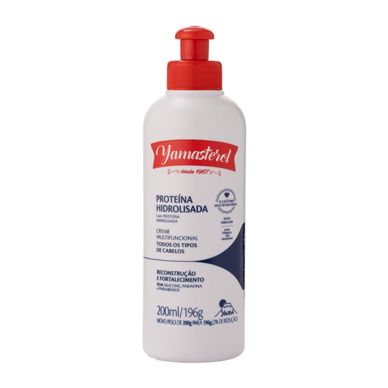 Creme Multifuncional Yamasterol Proteína Hidrolisada 200ml