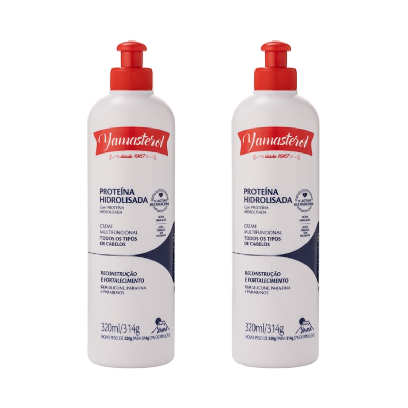 Kit 2 Yamasterol Proteína Hidrolisada 320ml Yamá