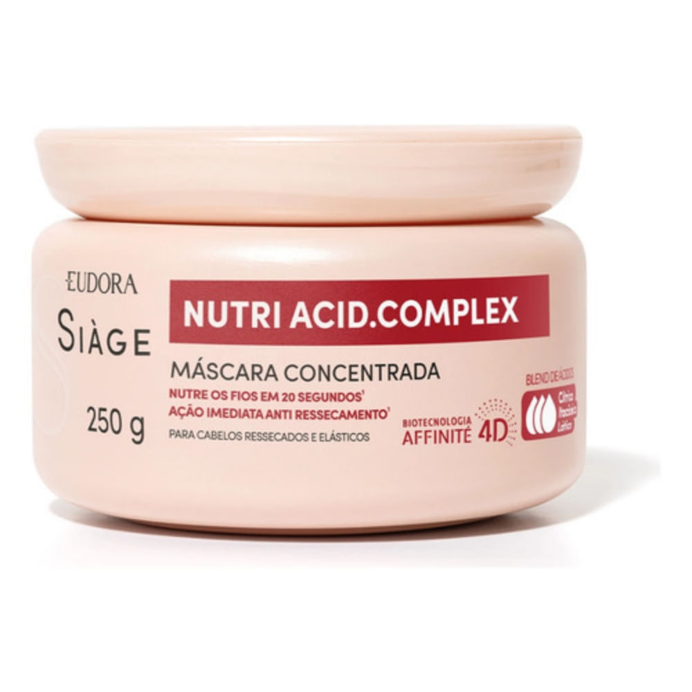Máscara Capilar Siàge Nutri Acid Complex 250g | Eudora