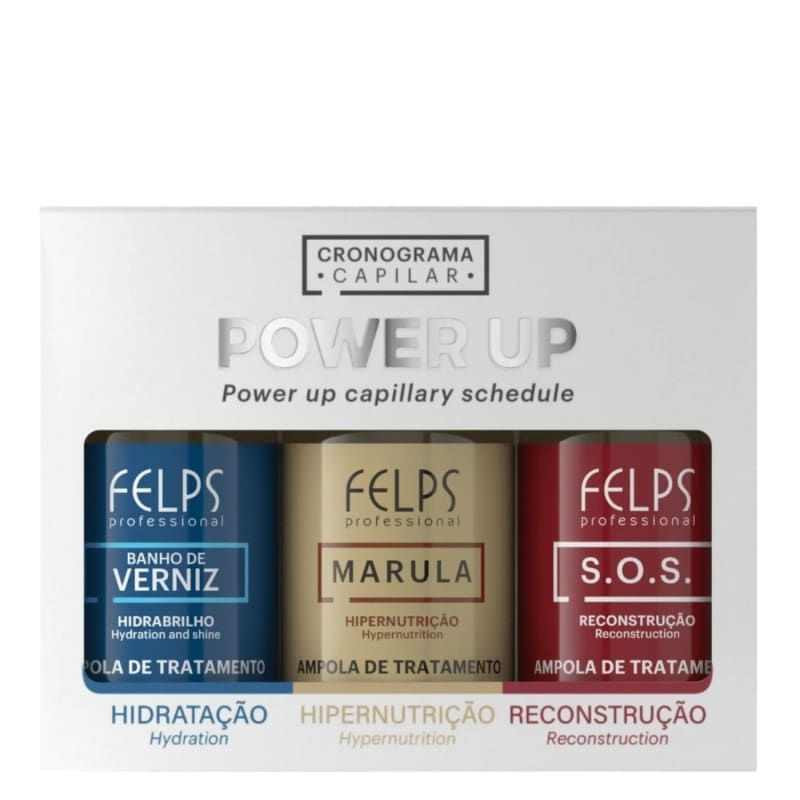 FELPS CRONOGRAMA CAPILAR POWER UP 3X15ML
