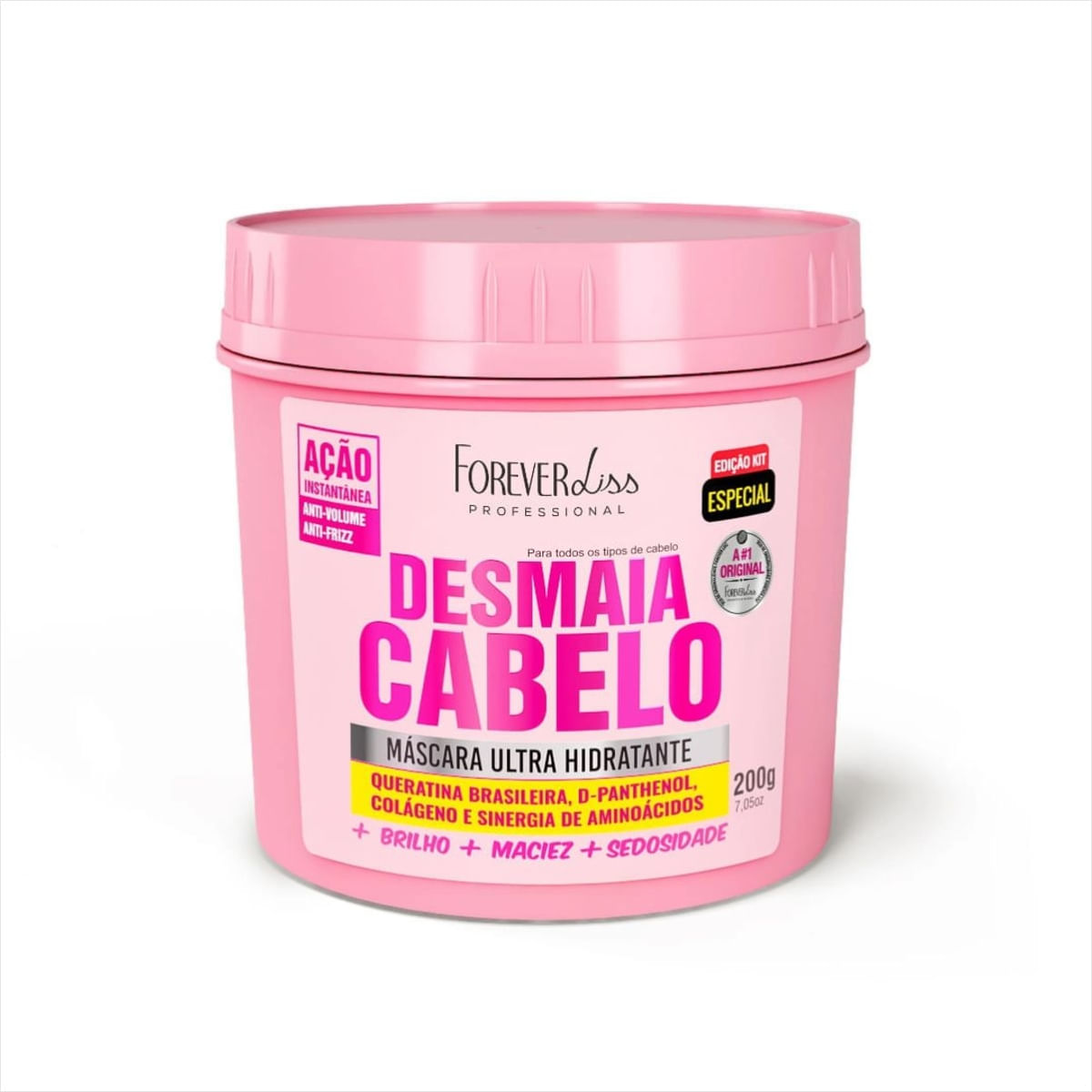 Forever Liss Desmaia Cabelo Máscara 200G