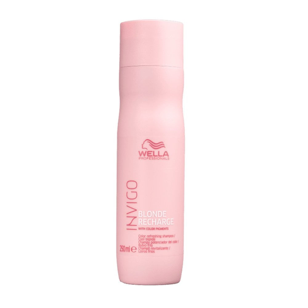 Shampoo Desamarelador Wella Professionals Invigo Blonde Recharge 250ml