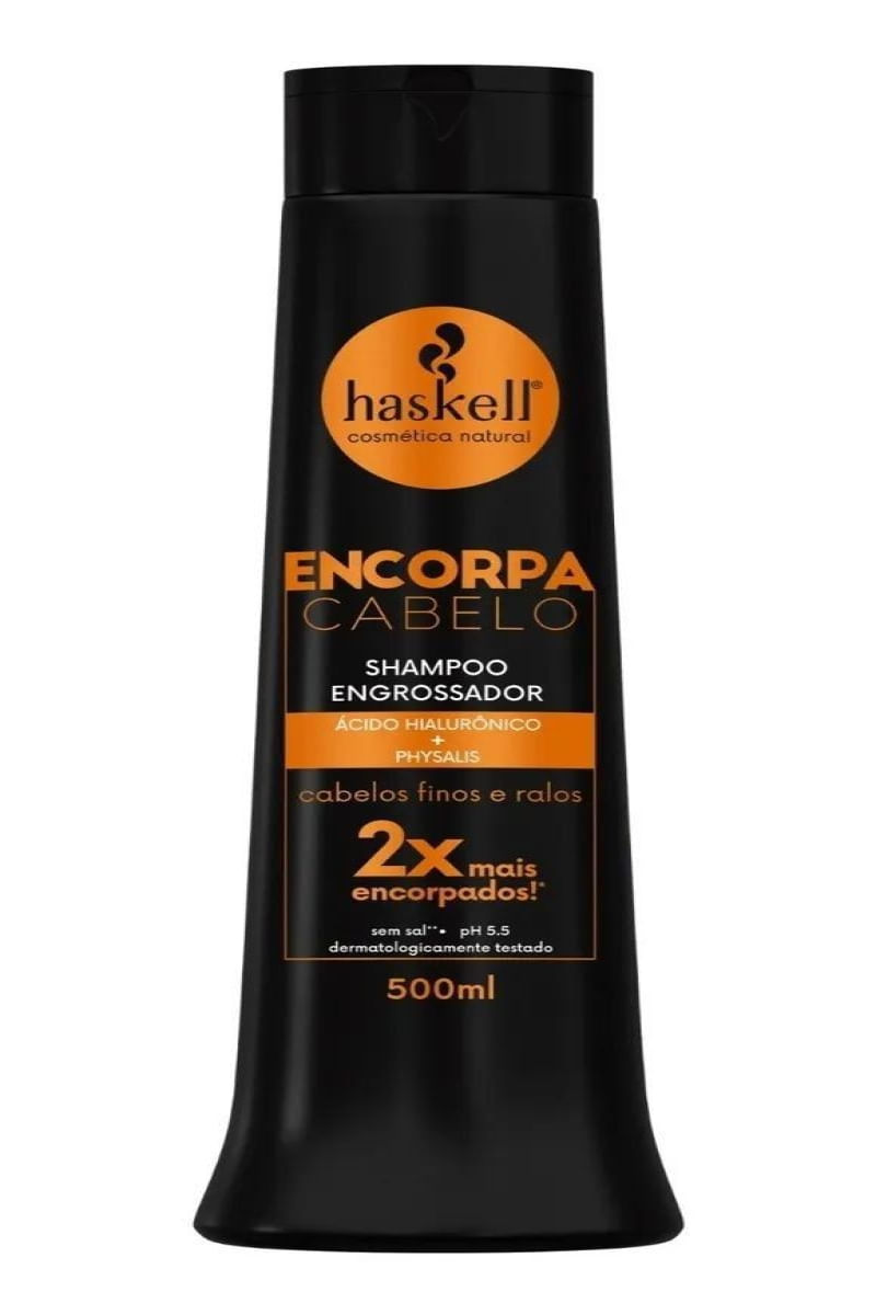 Haskell Encorpa Cabelo Shampoo Engrossador 500ml