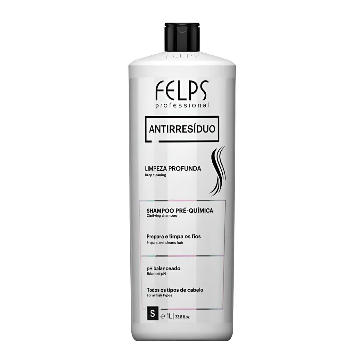 Shampoo Antirresíduo Limpeza Profunda Felps Professional 1L