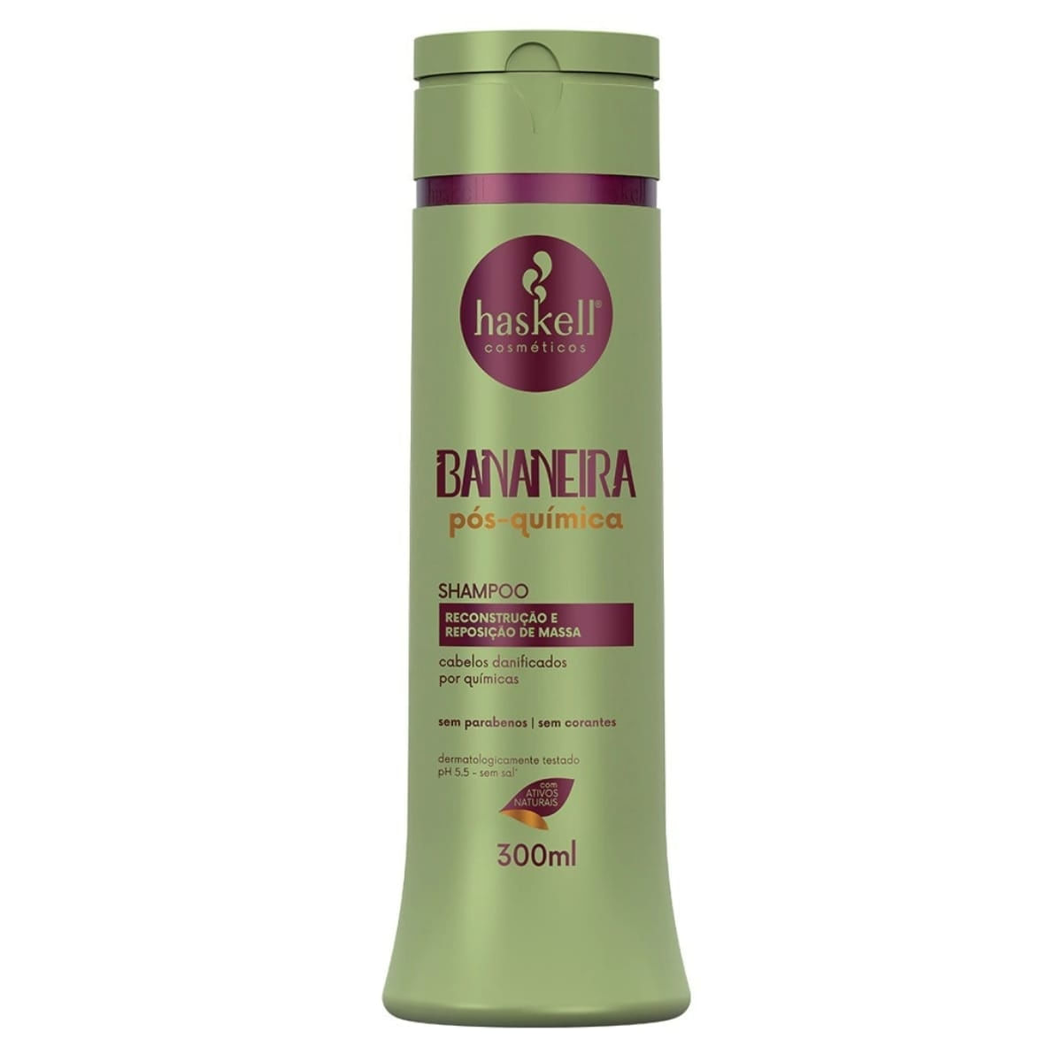 Shampoo Bananeira Pós-Química Haskell 300ml