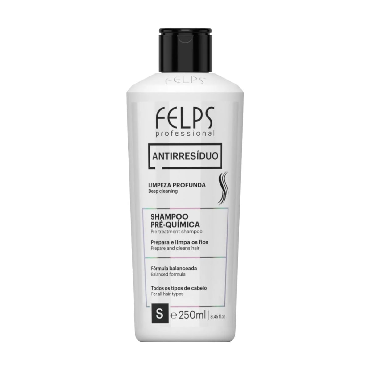 Shampoo Antirresíduo Limpeza Profunda Felps Professional 250mL
