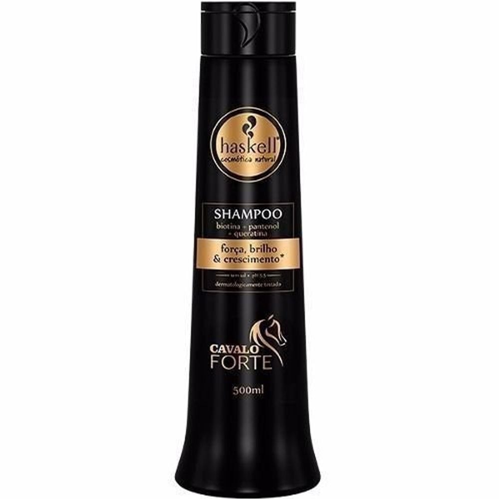 Shampoo Cavalo Forte Força Brilho e Crescimento Haskell 500ml