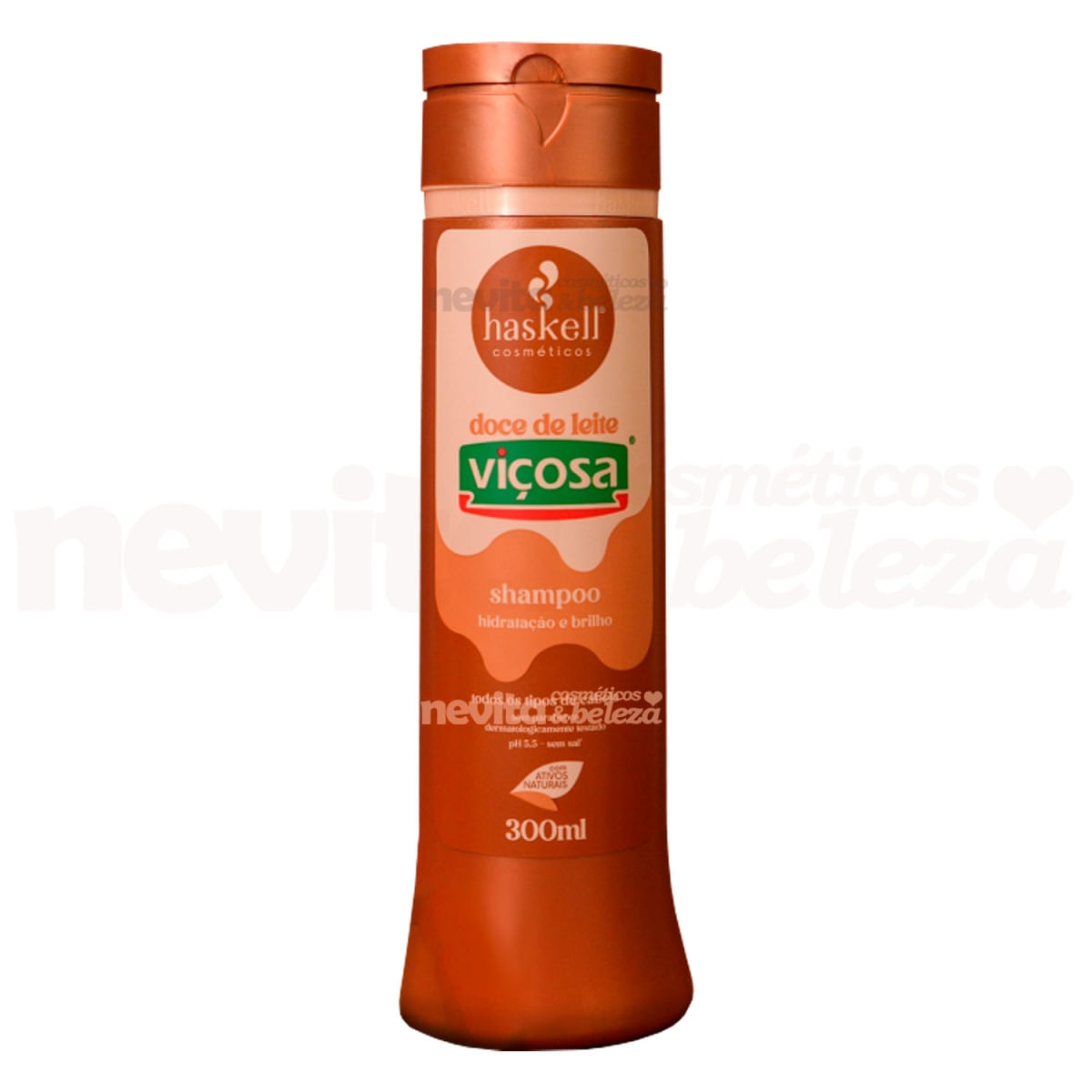 Shampoo Capilar Doce de Leite Viçosa Haskell Lançamento 300g