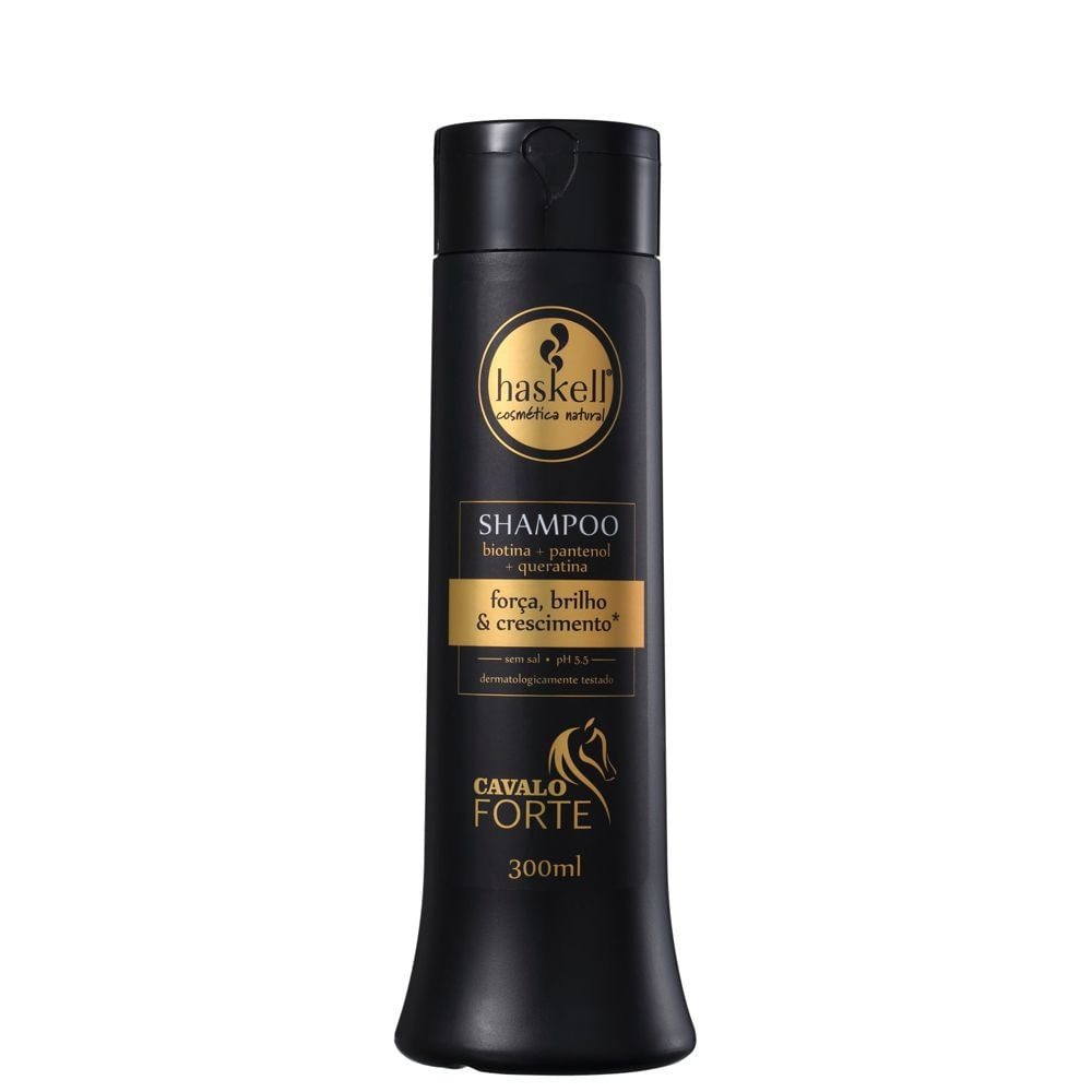 Shampoo Cavalo Forte Força Brilho E Crescimento 300ml