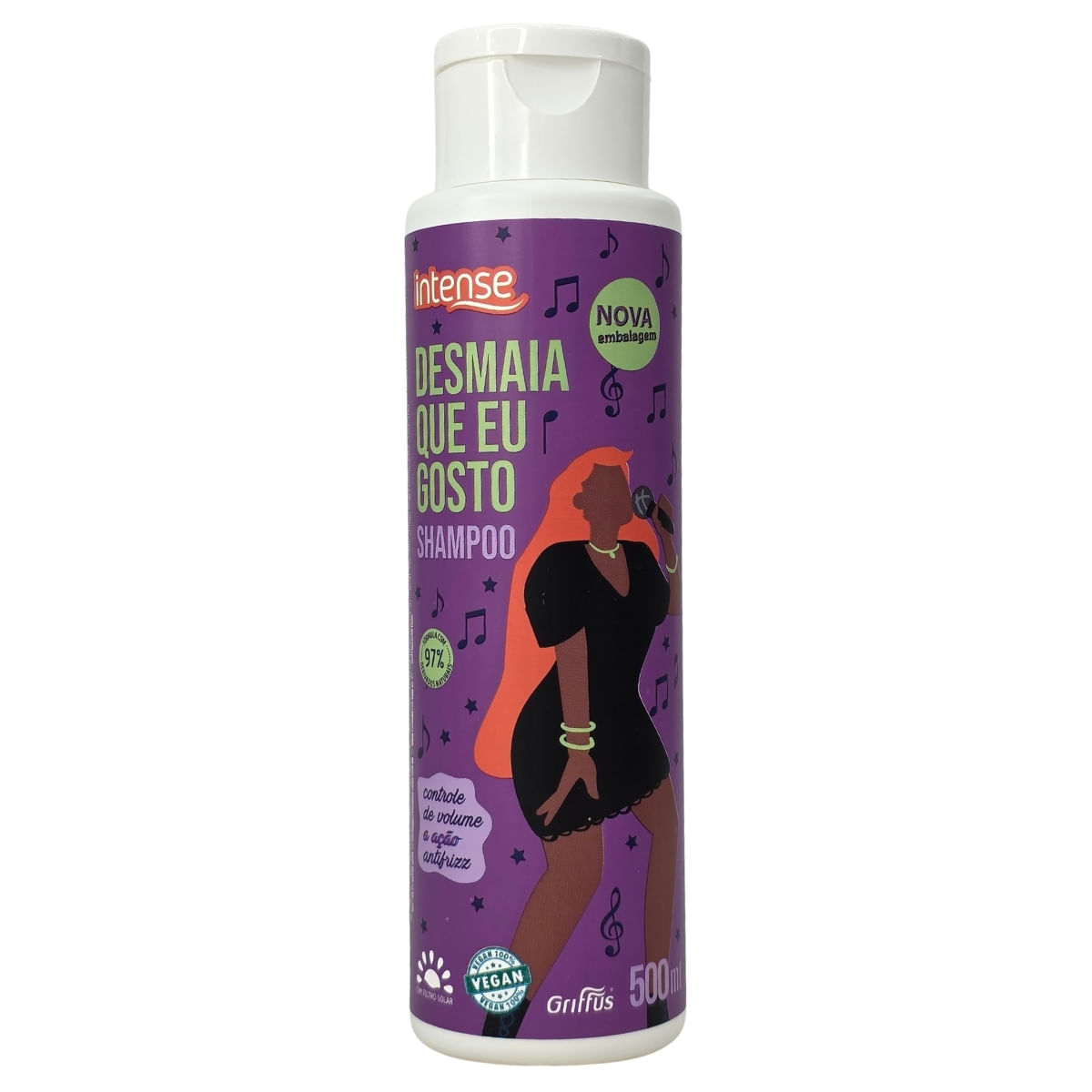 Shampoo Vegano Desmaia que Eu Gosto Intense Griffus 500ml