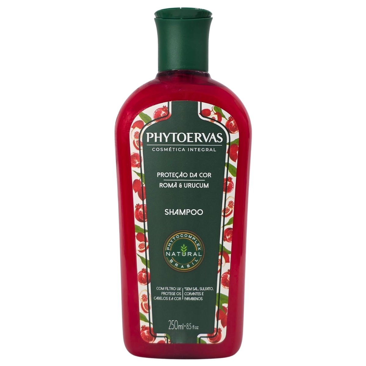 Shampoo Proteção da Cor Romã e Urucum Phytoervas 250ml