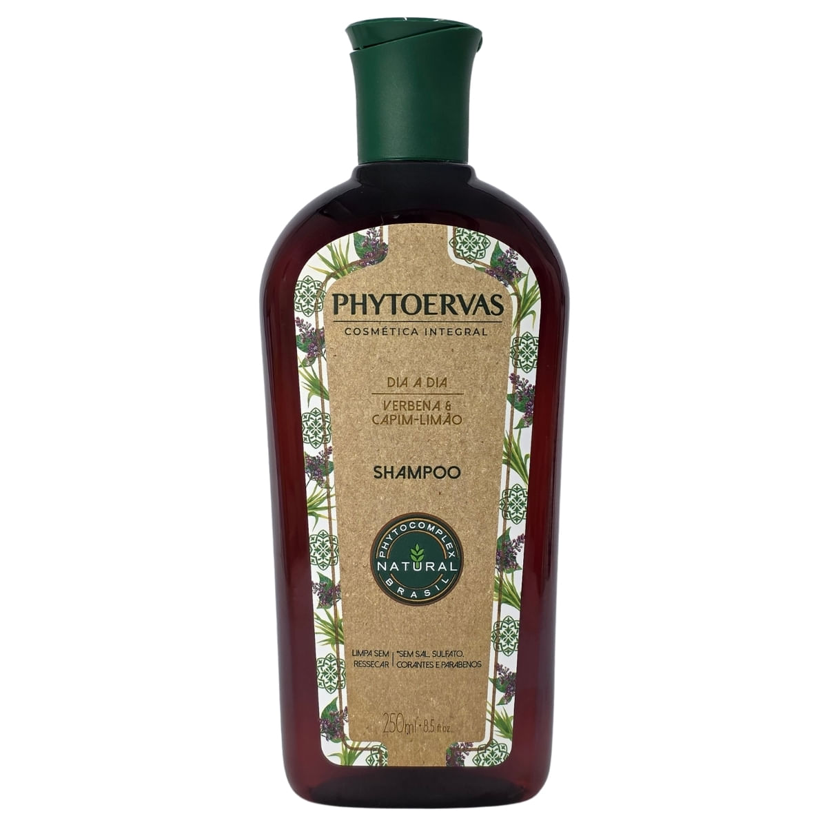 Shampoo Dia a Dia Verbena E Capim-Limão Phytoervas 250ml