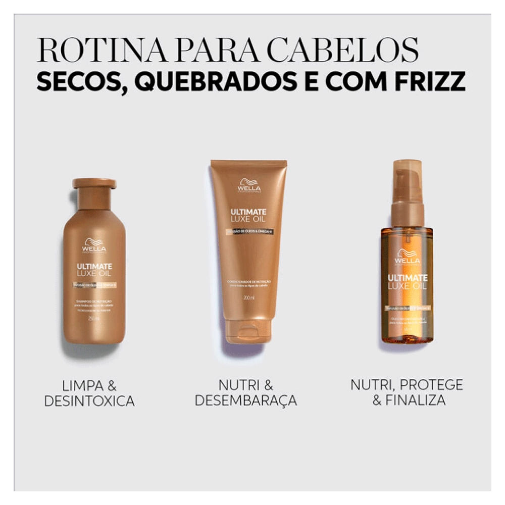 Shampoo Wella Ultimate Luxe Oil 250ml