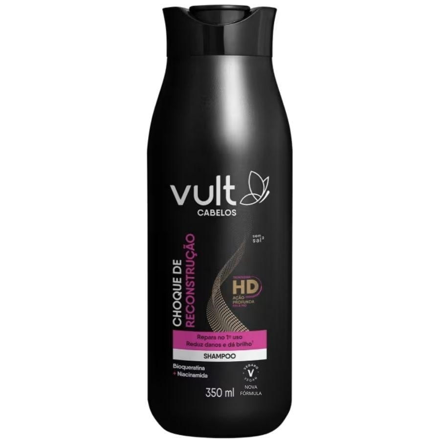Shampoo Choque de Reconstrução 350ml - Vult