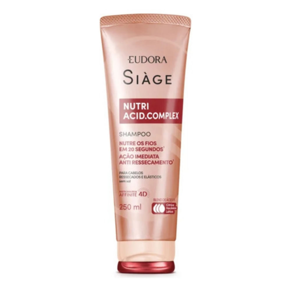 Shampoo Siàge Nutri Acid Complex 250ml | Eudora