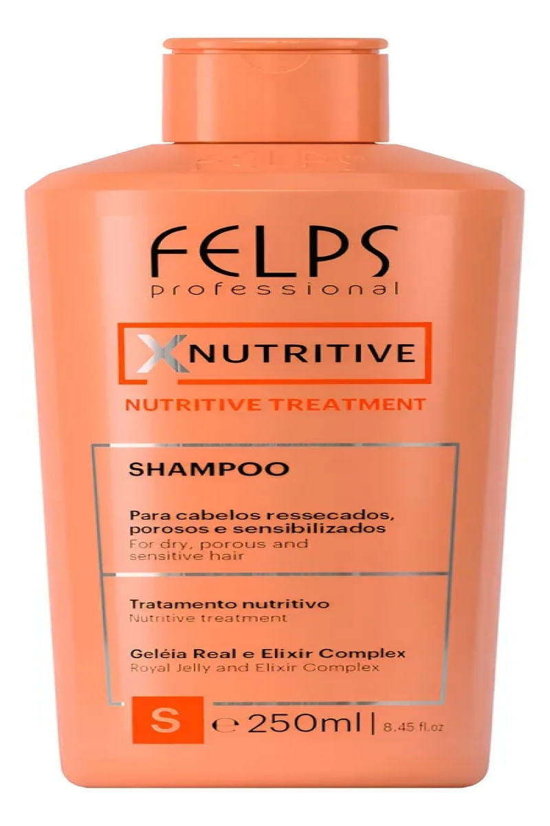 FELPS XNUTRITIVE SHAMPOO 250ML - Época Cosméticos