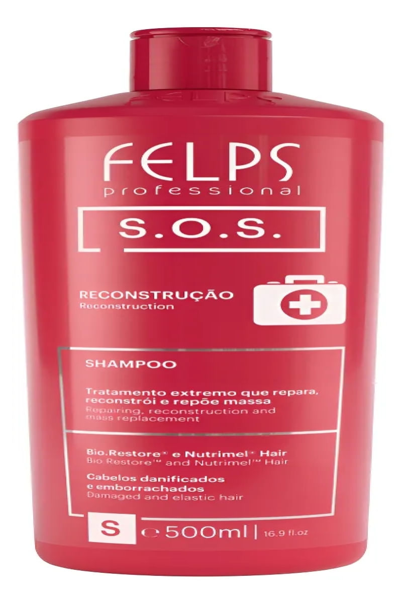 FELPS S.O.S. RECONSTRUCAO SHAMPOO 500ML