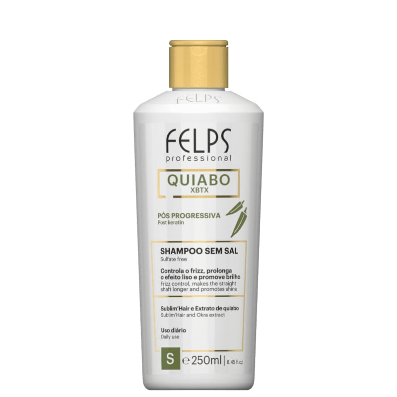 FELPS QUIABO XBTX POS PROGRESSIVA SHAMPOO 250ML