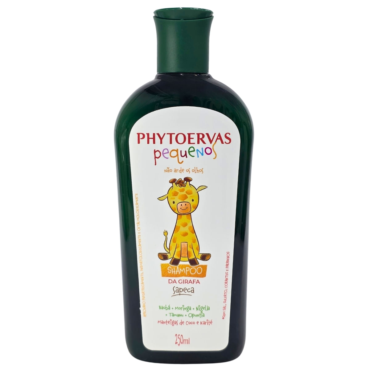 Shampoo Da Girafa Sapeca Phytoervas Pequenos 250Ml