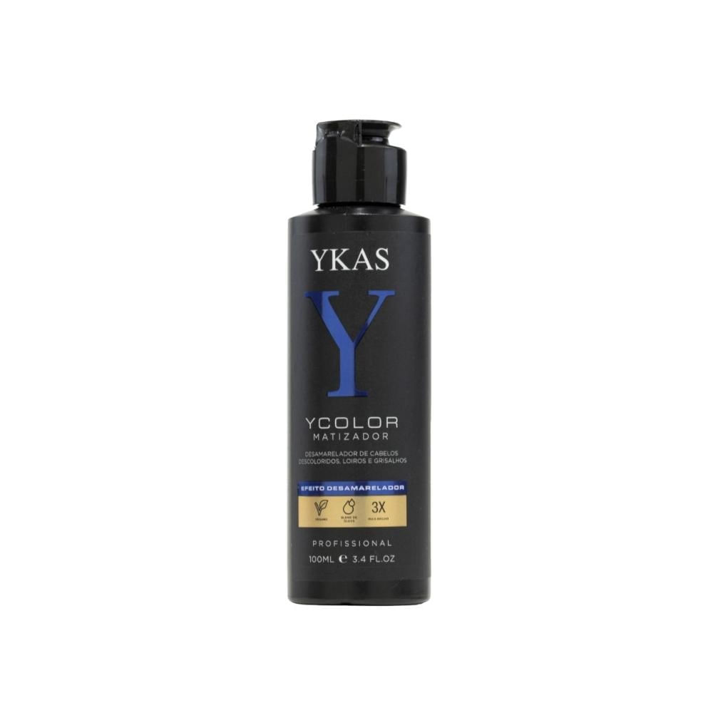 Ykas YColor Matizador Shampoo Desamarelador 100ml