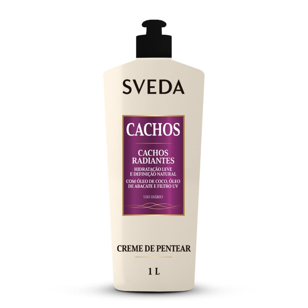 Creme de Pentear Sveda Cachos Radiantes 1L