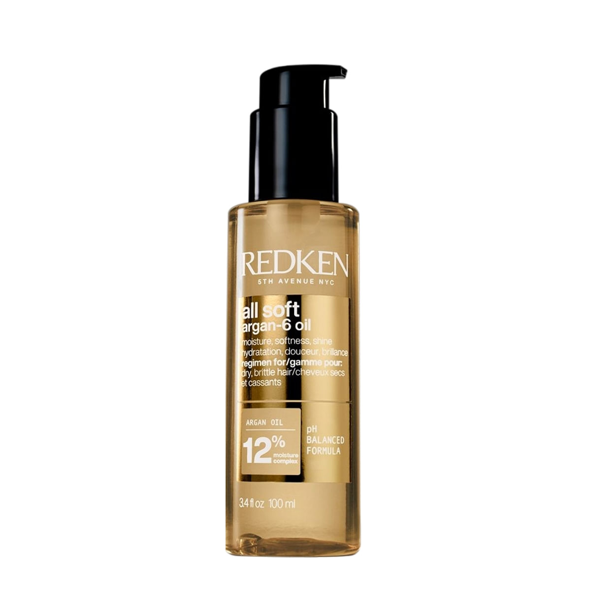 Redken All Soft Argan 6 - Óleo Capilar 100ml