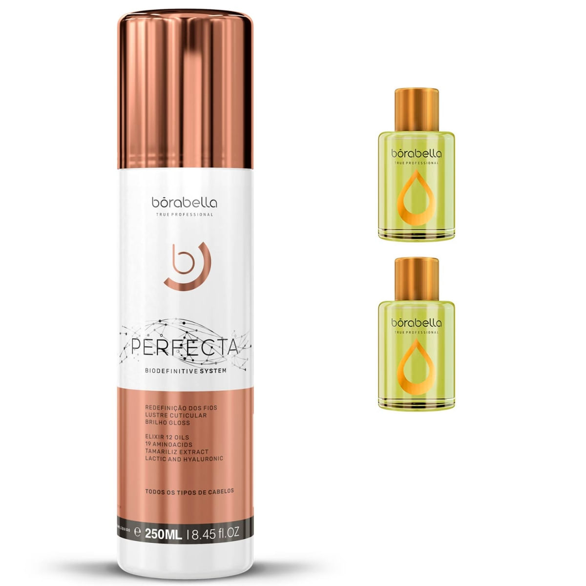 Borabella Perfecta Bio Definitive 250Ml + 2 Óleo Argan7Ml