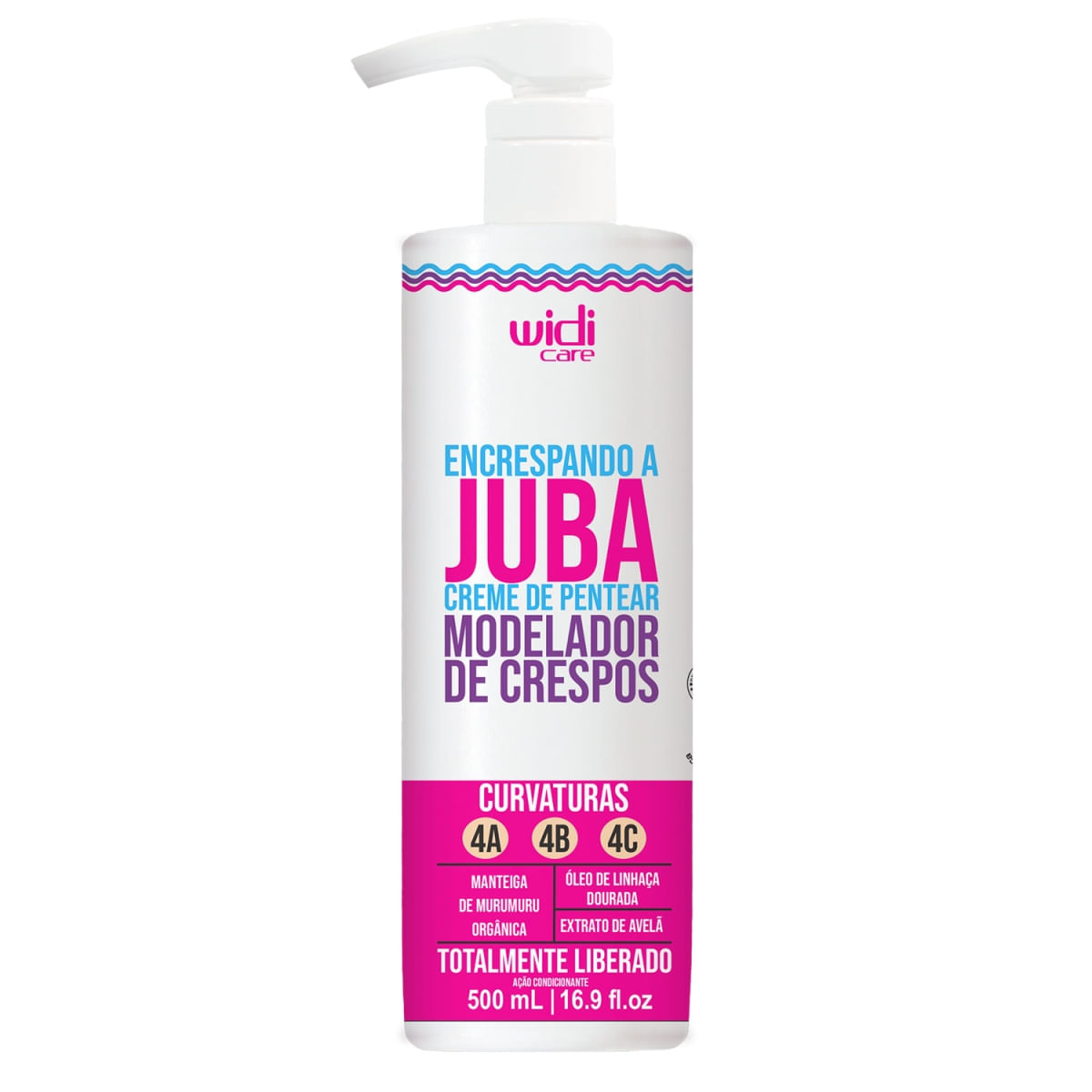 Leave Encrespando A Juba Creme De Pentear Widi Care  500Ml