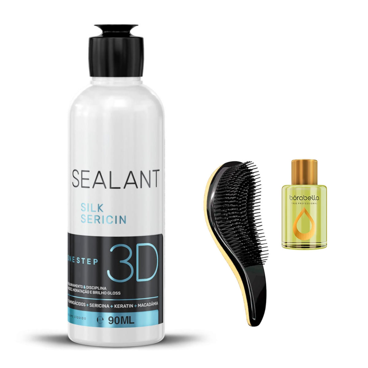 Selagem Semformol Borabella 90Ml +Escova/Óleo De Argan7Ml