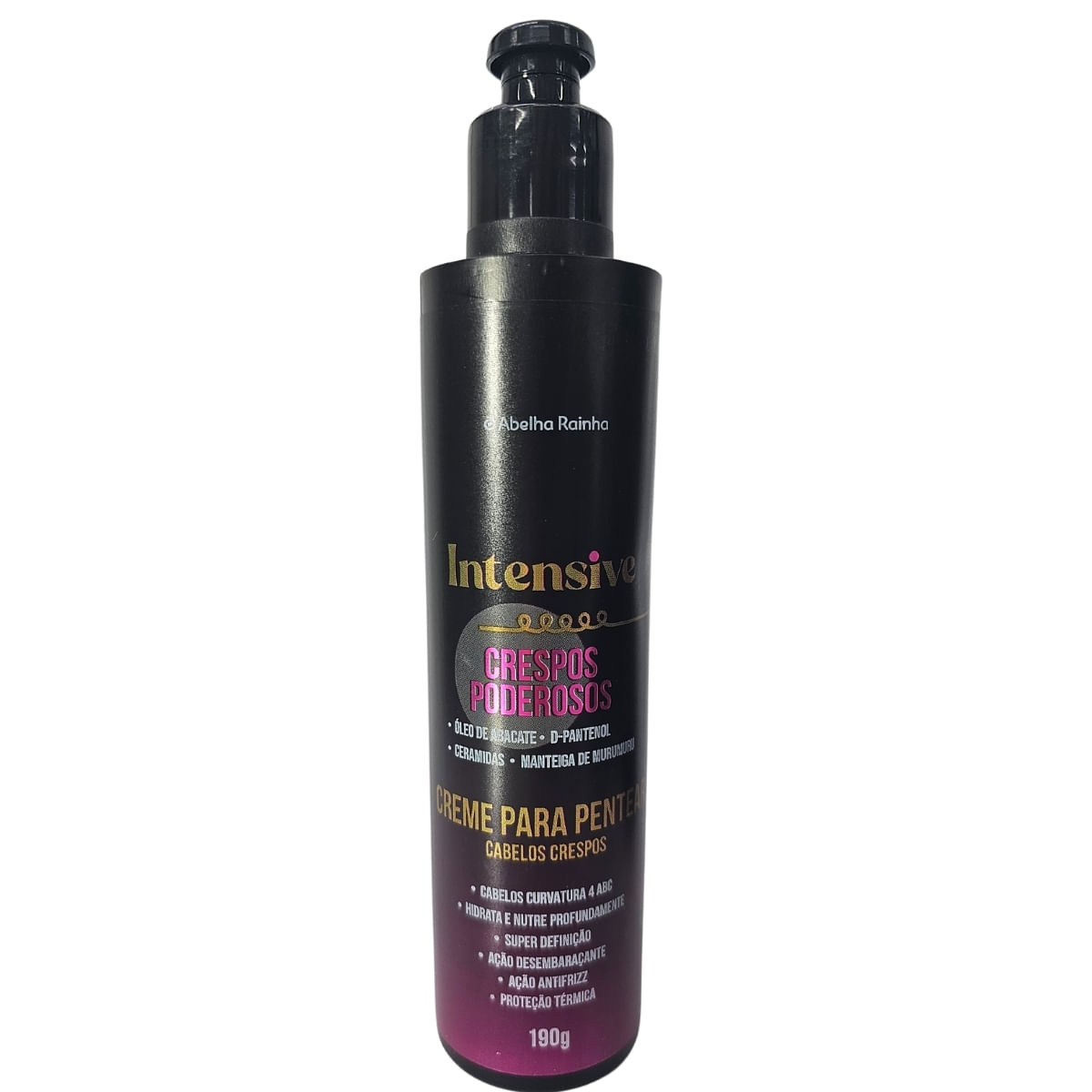 Creme Para Pentear Crespos Poderosos 4 Abc Intensive Abelha Rainha 190G