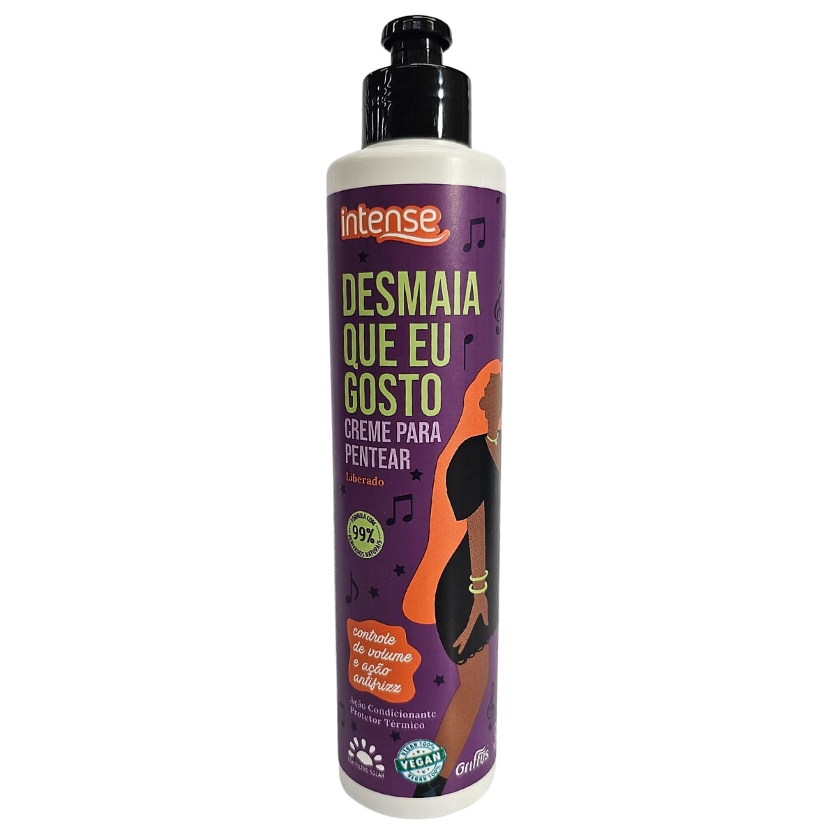 Creme para pentear desmaia que eu gosto vegano intense griffus 300ml