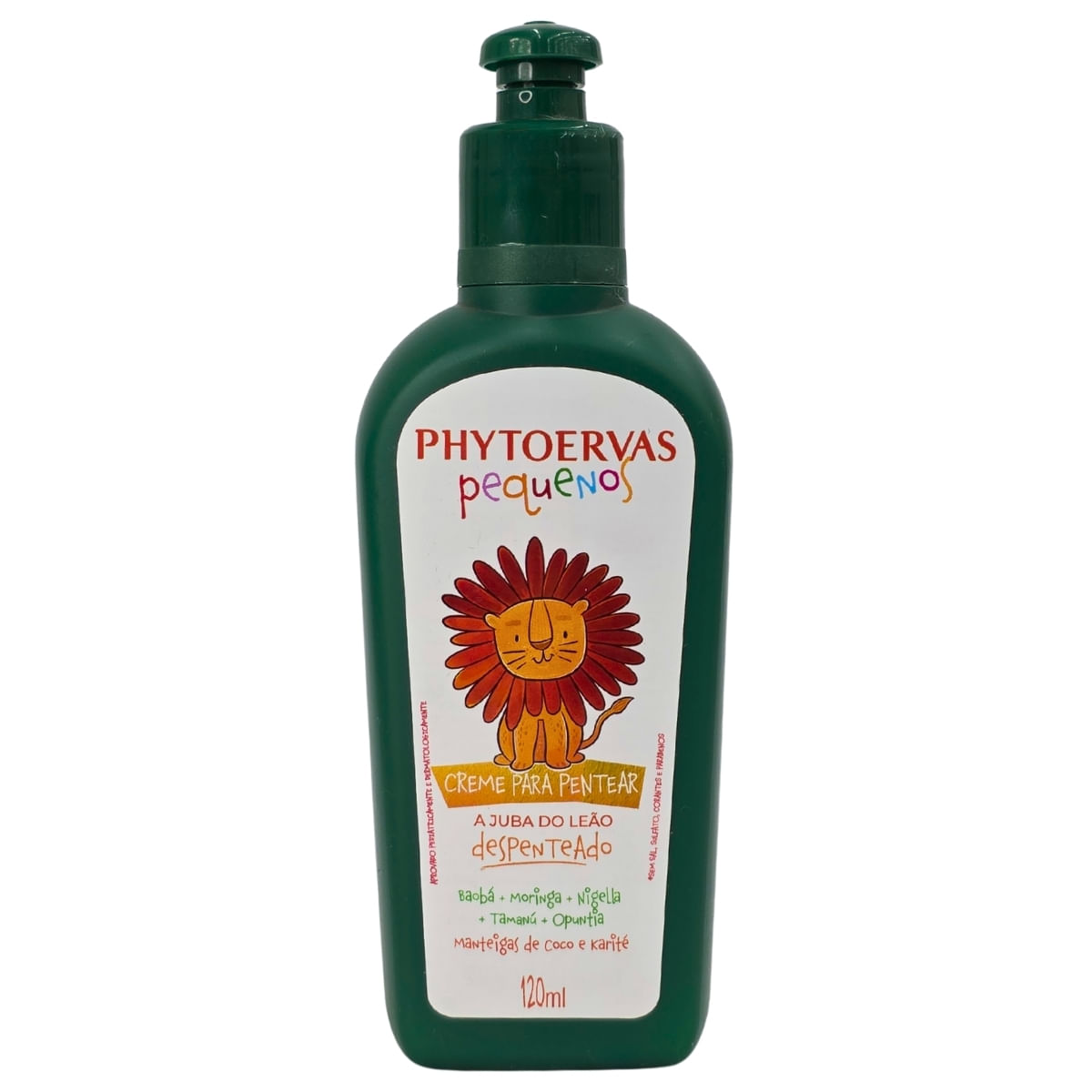 Creme Para Penter A Juba do Leão Despenteado Phytoervas Pequenos 120ml