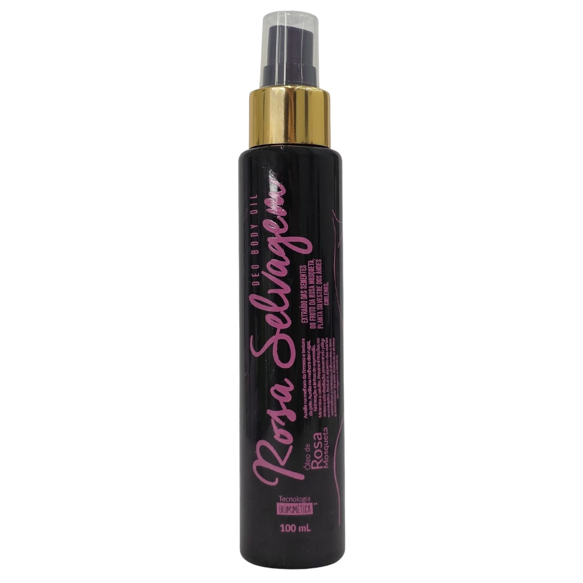 Óleo Corporal De Rosa Mosqueta Rosa Selvagem 100Ml - Sem Caixa