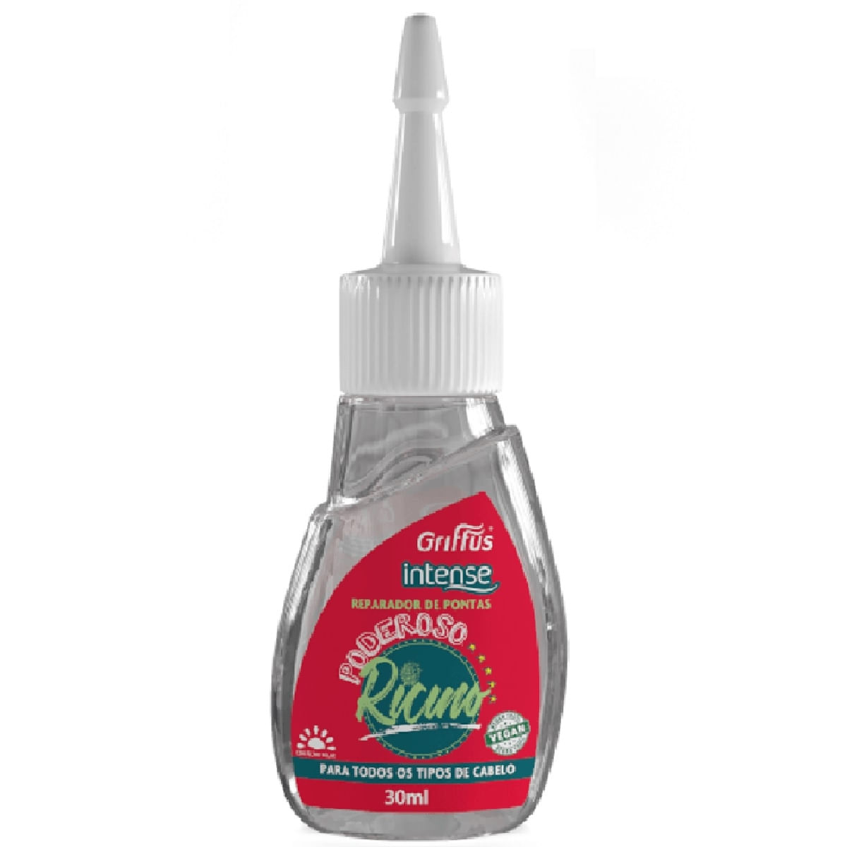 Reparador De Pontas Poderoso Rícino Vegano Intense Griffus 30Ml