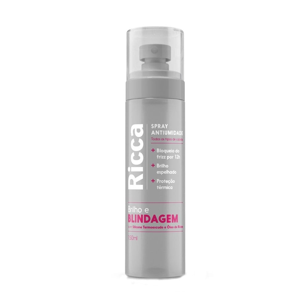 Spray Antiumidade Brilho e Blindagem Ricca 150ml
