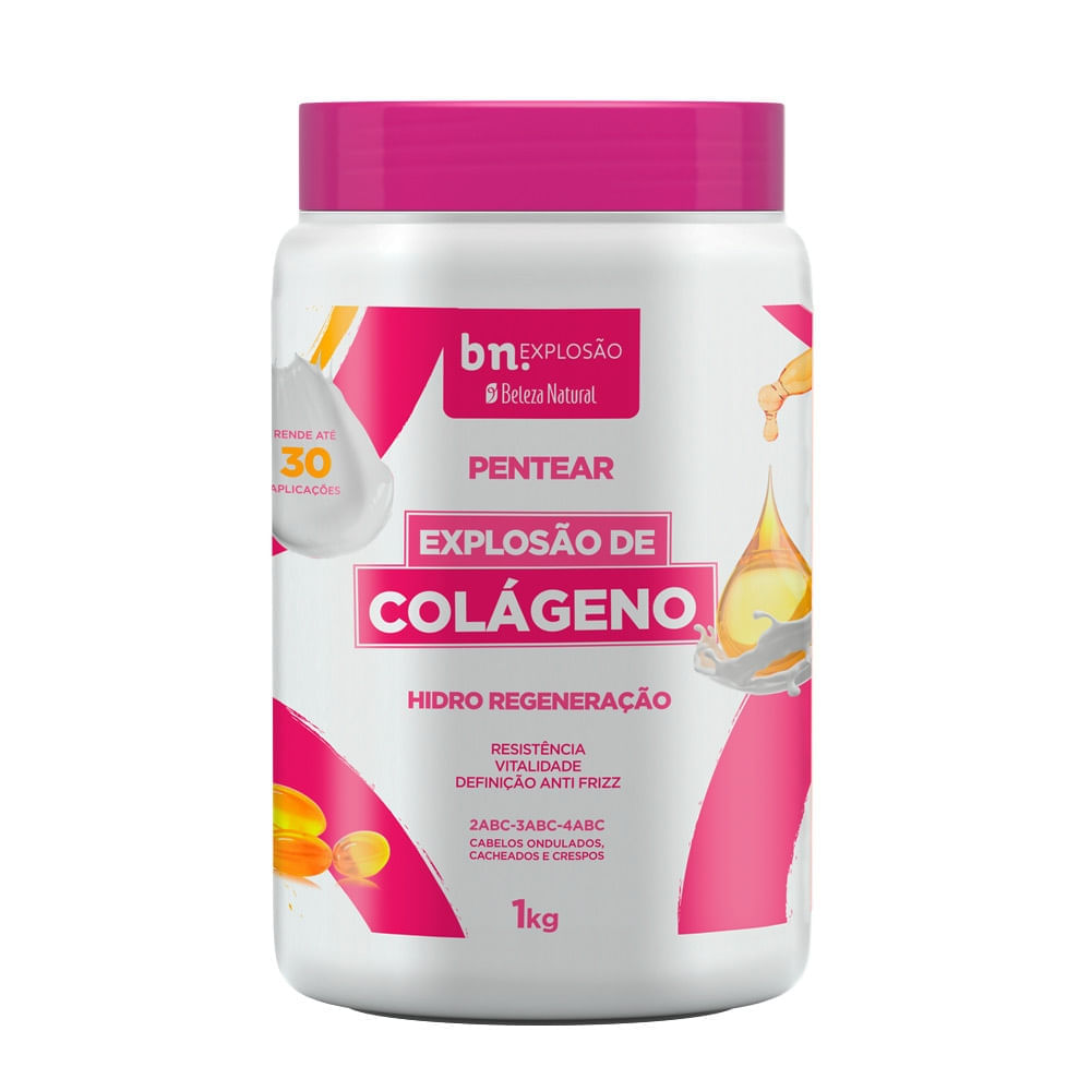 Creme de Pentear Explosão de Colágeno 1Kg