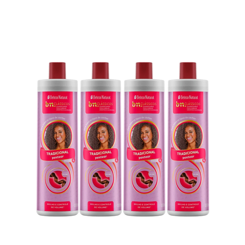 Kit Creme de Pentear Tradicional 1l (4 itens)