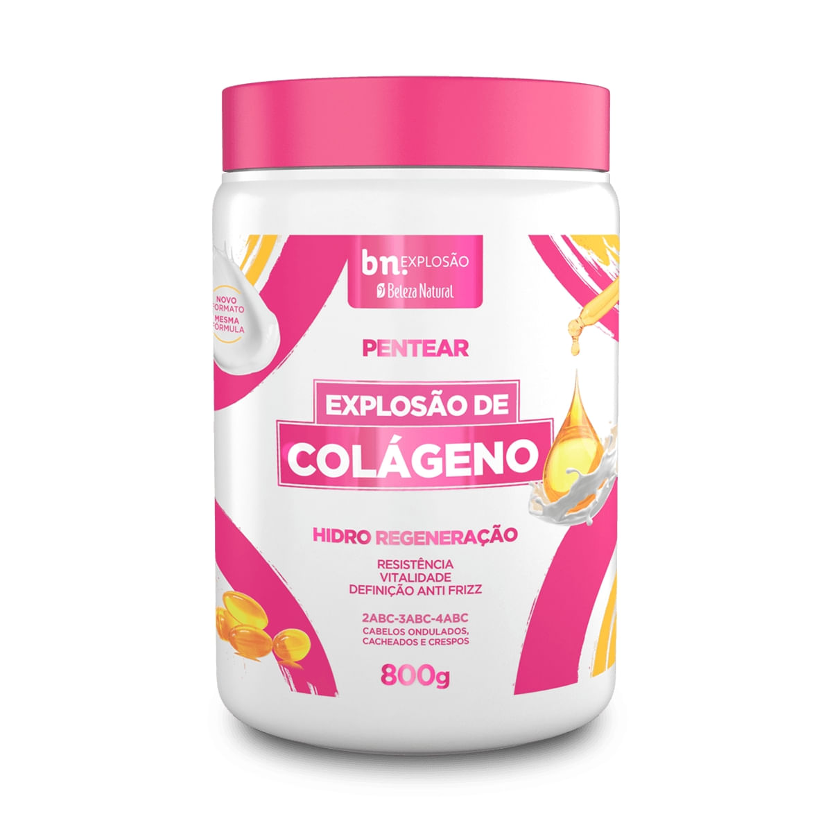 Creme de Pentear Explosão de Colágeno 800g