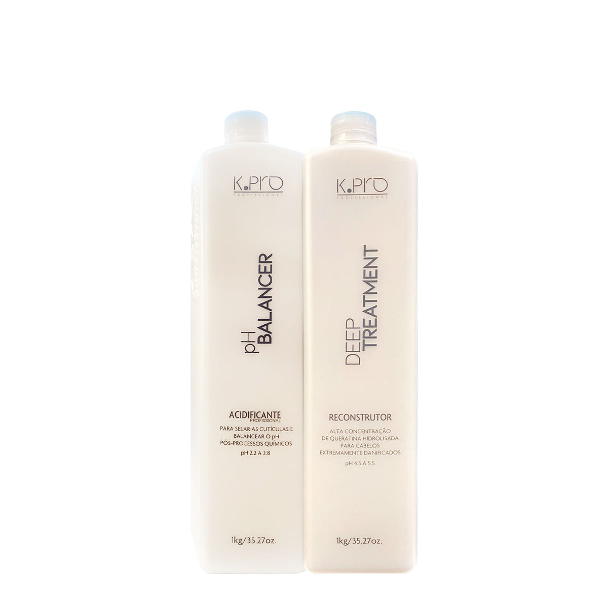 Kit K.Pro Professional Acidificante e Tratamento Reconstrutor (2 produtos)