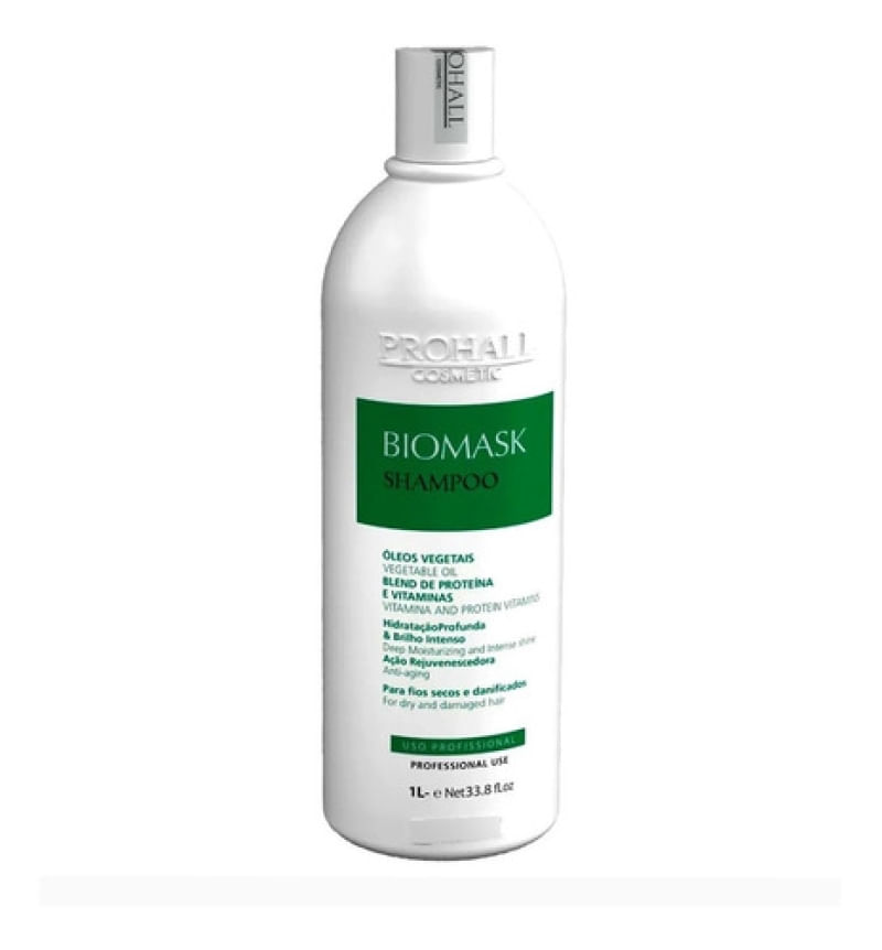 Shampoo Profissional Biomask Hidratação Profunda 1000ml