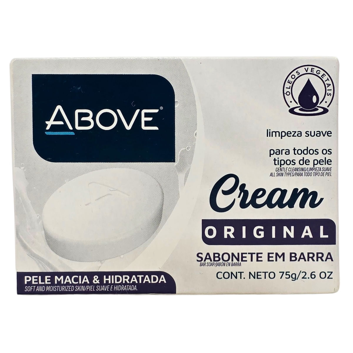 Sabonete em Barra Cream Original Above 75g