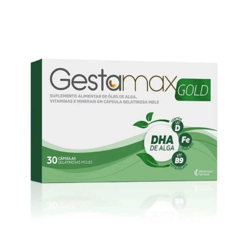 Gestamax Gold Suplemento Alimentar Mantecorp 30cps