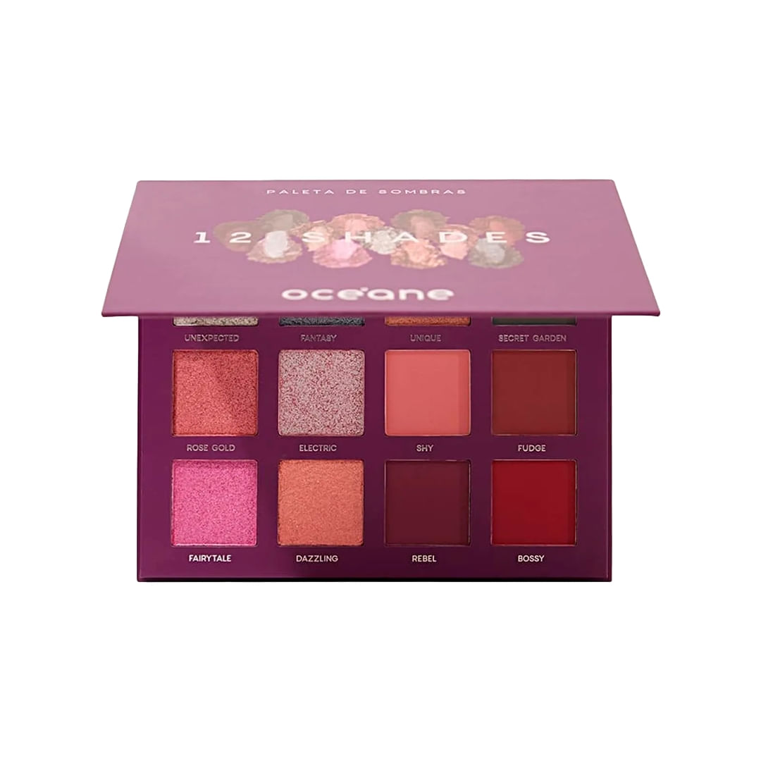 Paleta de Sombras - 12 Shades Océane Purple 26,5g