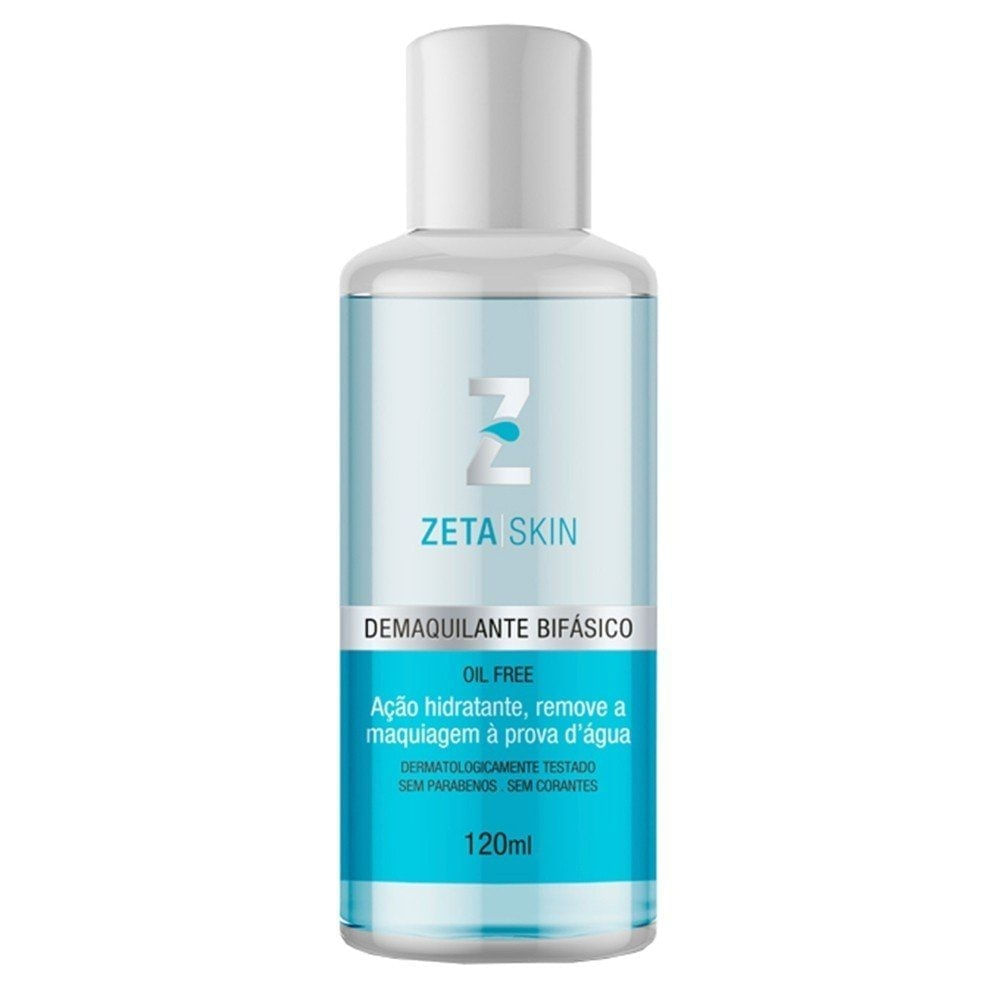 Demaquilante Bifásico Zeta Skin Oil Free 120ml