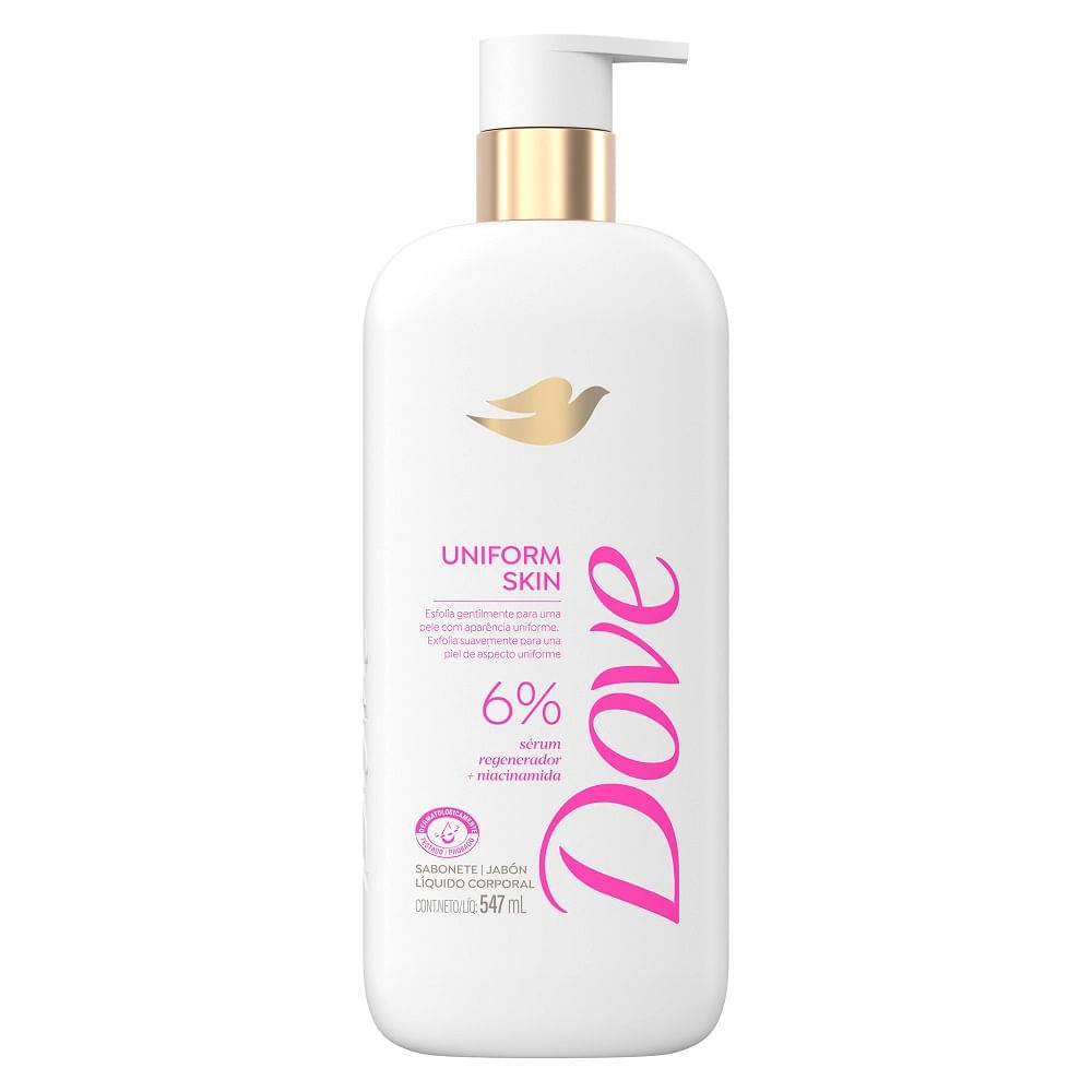 Sabonete Líquido Dove Uniform Skin 547ml