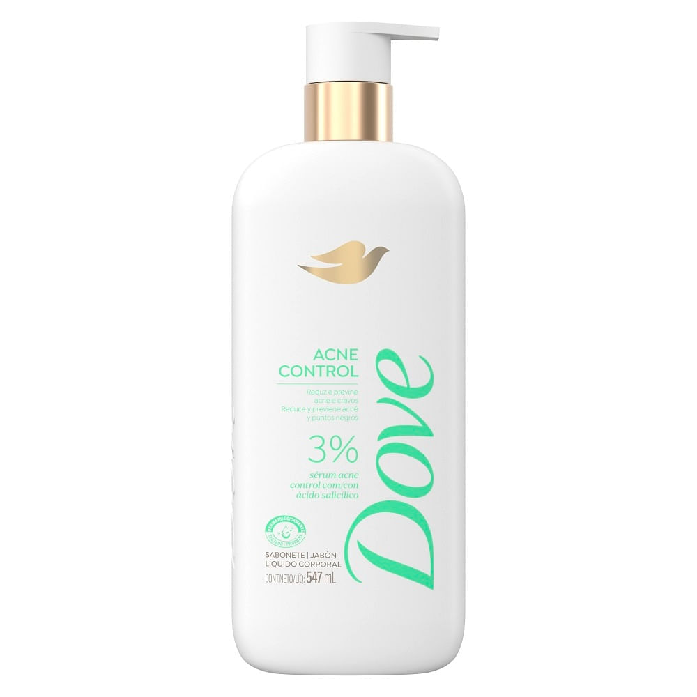 Sabonete Líquido Dove Acne Control 547ml