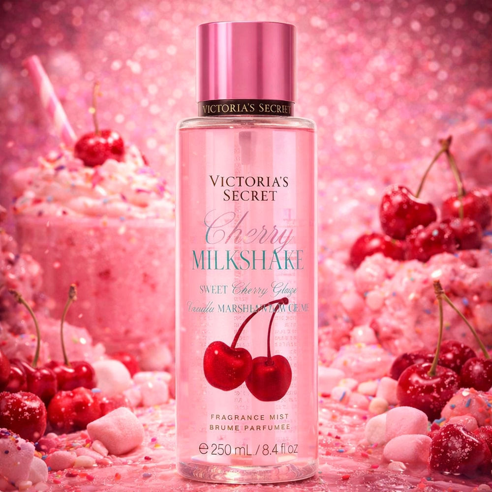 Victoria's Secret Cherry Milkshake - Body Splash - Época Cosméticos
