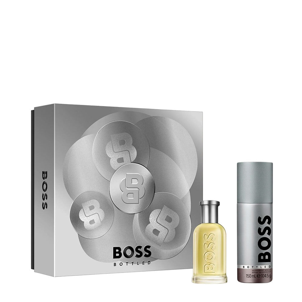 Kit Boss Bottled Masculino - Eau de Toilette 50ml + Desodorante 150ml